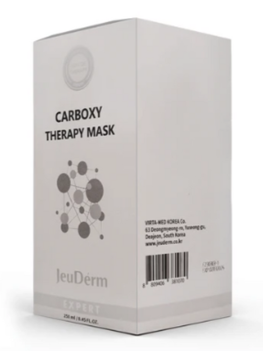JeuDerm - Carboxy Therapy Mask - Carboxy Gel & 10 Face-neck Mask Sheets