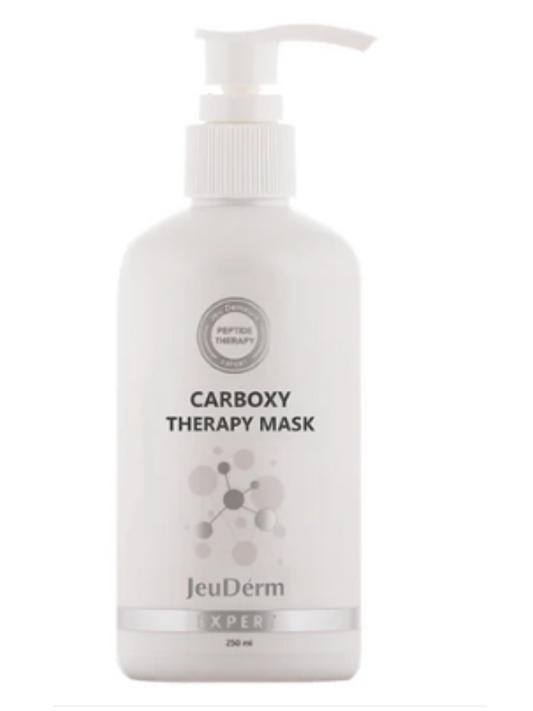JeuDerm - Carboxy Therapy Mask - Carboxy Gel & 10 Face-neck Mask Sheets