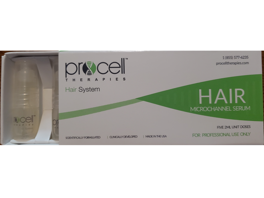 Procell Therapies - Fortschrittliches Stammzellen-Behandlungsserum für Haarwachstum, 5 x 2 ml